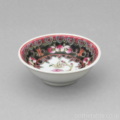 中国(景徳鎮) 花鳥*桃