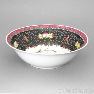 中国(景徳鎮) 花鳥*桃