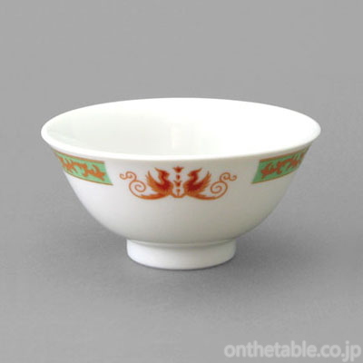 中華(丹羽陶園) 金彩双鳳