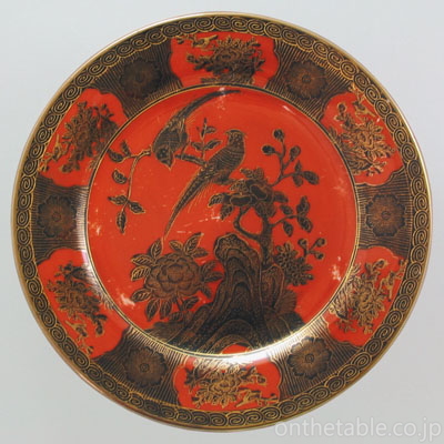 中国(景徳鎮) 紅金支花