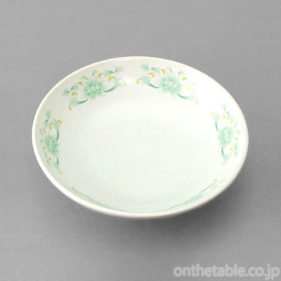 中華(丸忠陶器) パールホワイトリーフ