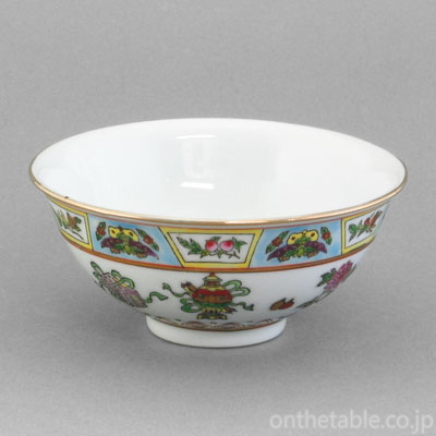 中国(景徳鎮) 金彩縁起図