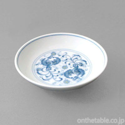 中華(ノリタケ) 青花凰