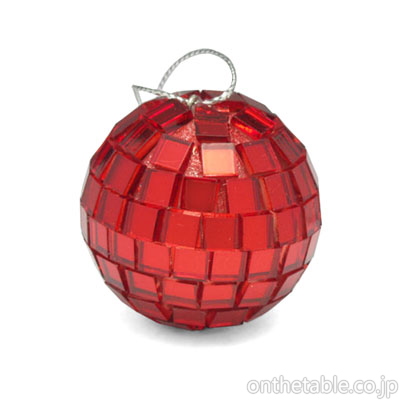 クリスマスオーナメント(ミラーボール)