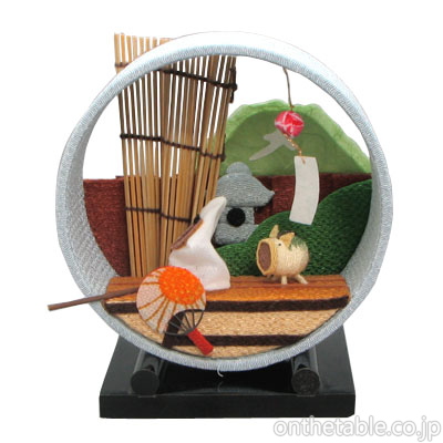 夢み屋 置物(京の町屋歳時記)
