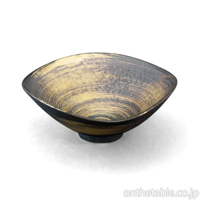 陶悦窯 晶金かすり