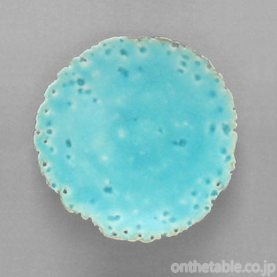 石木文 虫食い皿