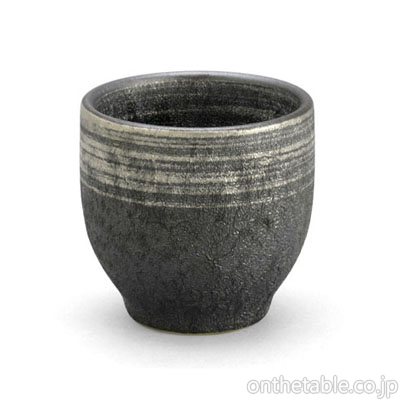 陶悦窯 晶銀かすり