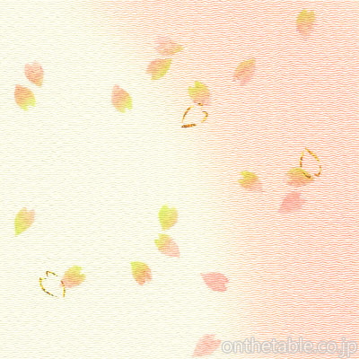 きねや かすみ桜散し