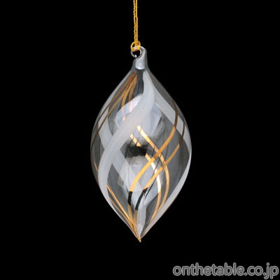 オーバーフレンキッシュグラス クリスマスオーナメント